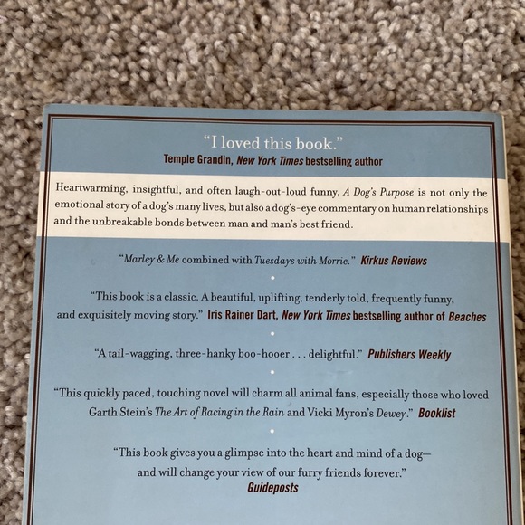 Original "A Dogs Purpose" Book by W. Bruce Cameron - Picture 6 of 10